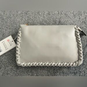 Vegan Gray Braided Women's Bag